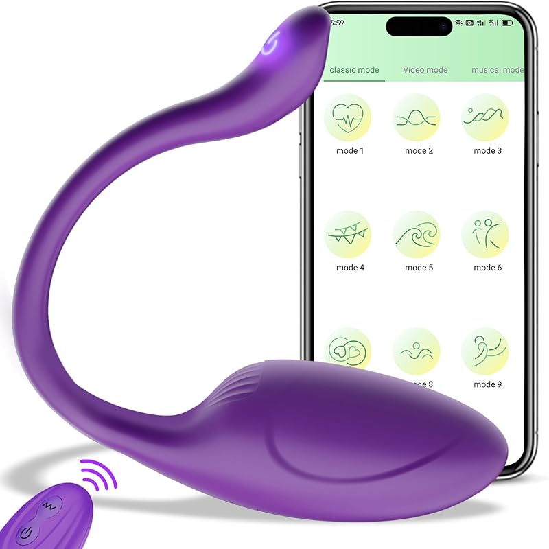Pink Fun Remote Control spot Panty Vibrator B-purple
